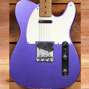 FENDER 50s ROAD WORN TELECASTER FSR 2018 Relic Purple Tele Electric Guitar 40455