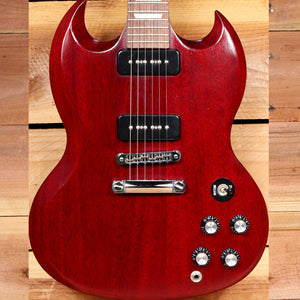 GIBSON SG SPECIAL 50s TRIBUTE Chunky Neck P90 NO ROBOTS! USA Worn Cherry 30364