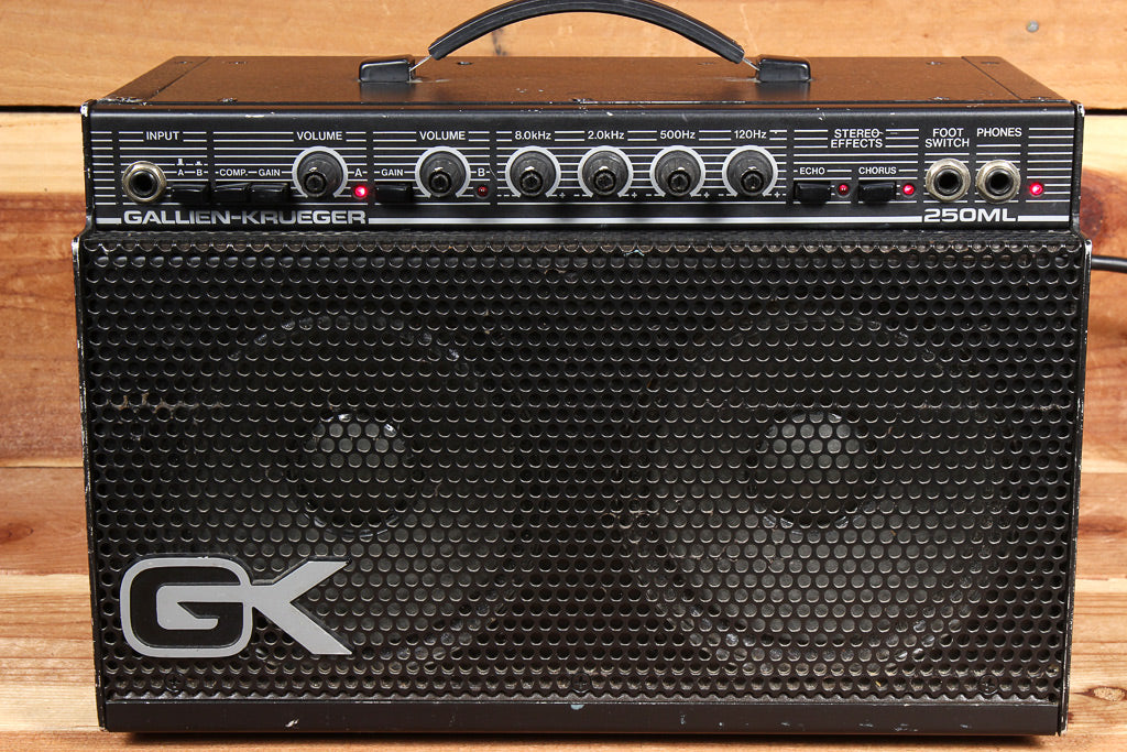 GALLIEN-KRUEGER Vintage Lunchbox Combo Amplifier 250ML GK ML250 Small Amp 36832