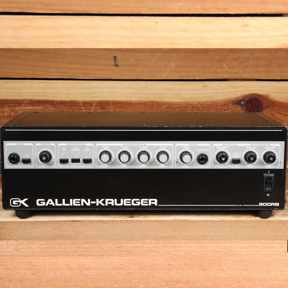 GALLIEN-KRUEGER GK 800RB BASS AMP HEAD INDUSTRY STANDARD 800 RB AMPLIFIER