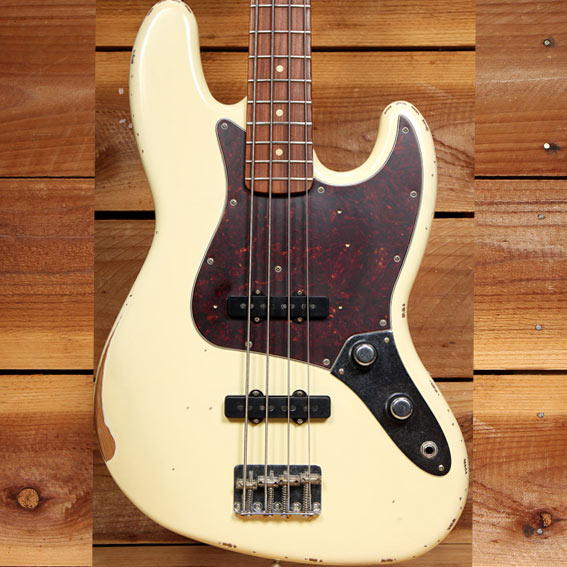 Fender 60s Road Worn Jazz Bass Olympic White 60th Anni 2020 Stackpole! 00873