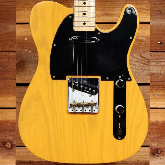 Fender FSR Ash 50s Telecaster Deluxe Noiseless PU Butterscotch Blonde Tele 85331