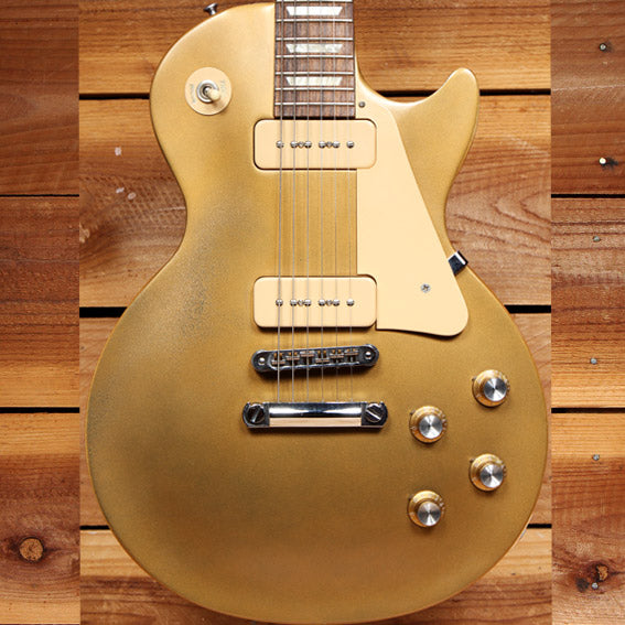 Gibson 2011 Les Paul 60s TRIBUTE p90 Goldtop Nice Mild Relic! 11570