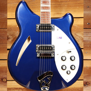 Rickenbacker 360 Midnight Blue 2008 6-String + OHSC & Candy Clean 23464