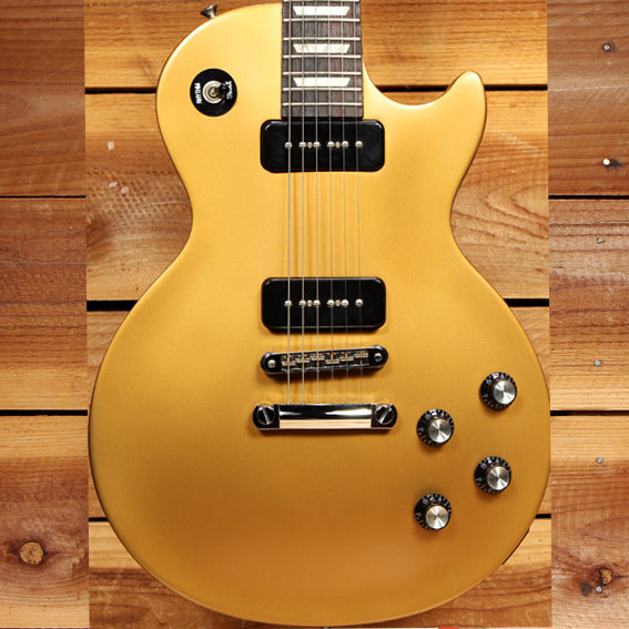 GIBSON 2013 LES PAUL 50s TRIBUTE T p90 Goldtop Worn Satin Relic Clean! 31350