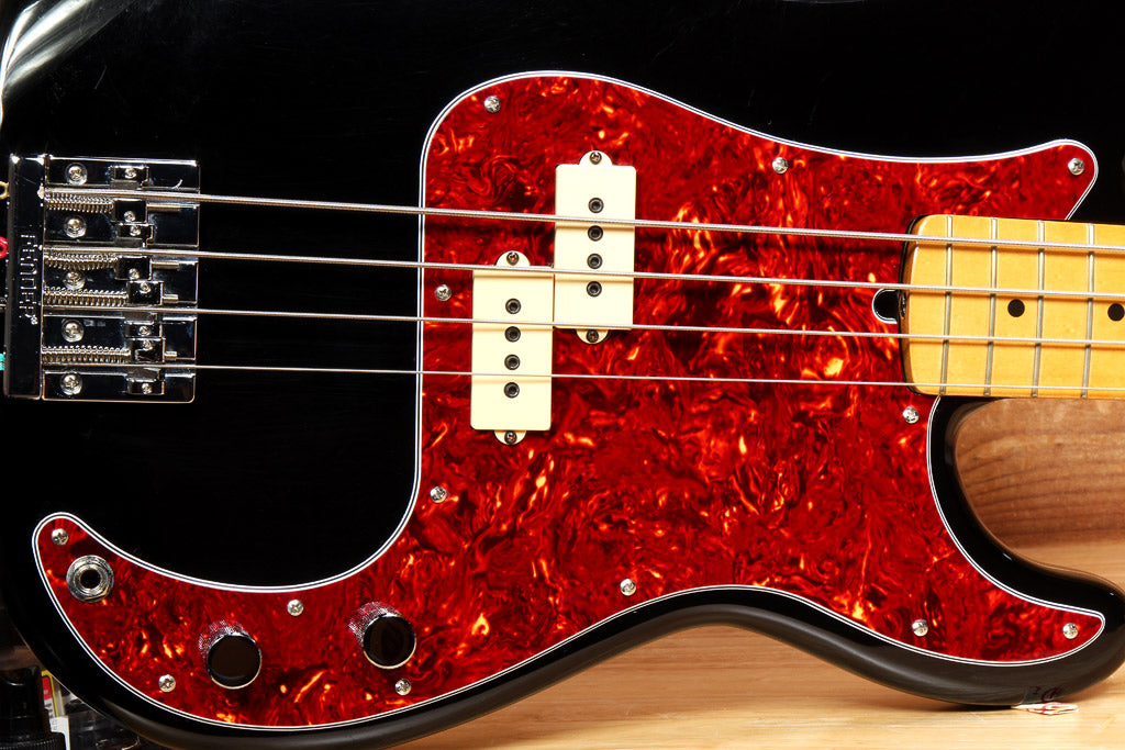 Fender Classic Series 50s Precision P Bass Black W PU Bridge Upgrad fender-classic-series-50s-precision-p-bass-black-w-pu-bridge-upgrad