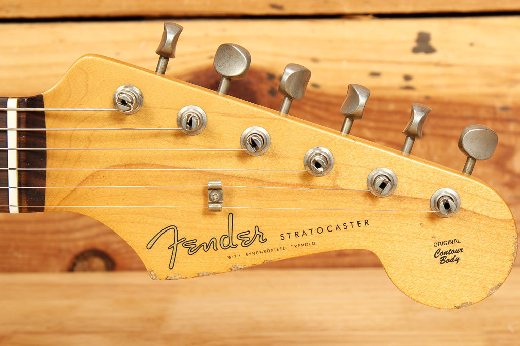 FENDER 2012 early 60s ROAD WORN Stratocaster Sunburst Strat +OHSC & Tags 64828