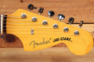 FENDER JAG-STANG Kurt Cobain Offset JagStang Clean! +OHSC Sonic Blue Japan 54339