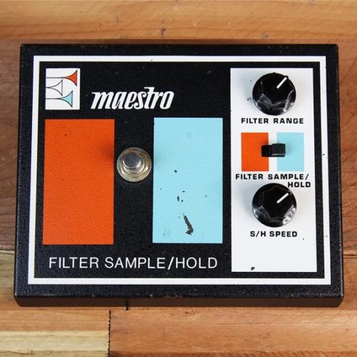 sample and hold guitar pedal MAESTRO FSH-1 FILTER SAMPLE / HOLD Rare 70s Vintage Guitar Pedal Great –  Still Kickin Music