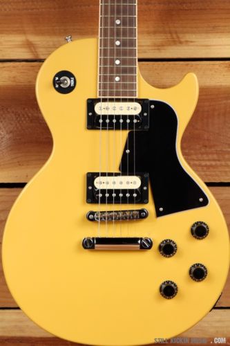 GIBSON 2011 LES PAUL SPECIAL FADED TV Yellow Bound Neck Zebra Humbuckers 1437