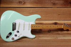 FENDER CLASSIC SERIES 50s STRATOCASTER Surf Green Upgrades! 2017 Strat 28413