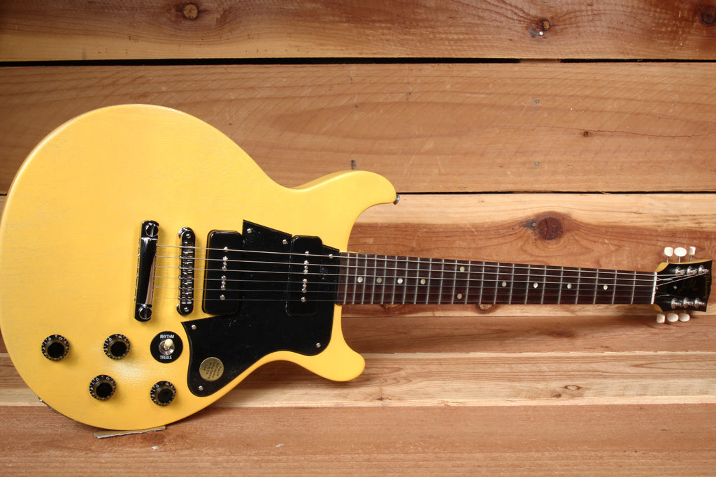 GIBSON LES PAUL SPECIAL Double Cutaway Cut TV Yellow Faded Worn