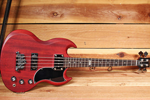 GIBSON SG BASS 2014 Cherry SHORT SCALE 4-STRING 7.5 Pound Axe Clean! 66702