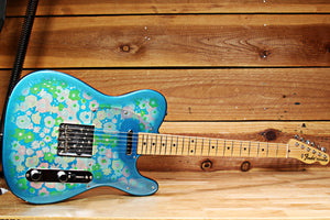 Fender TL-69 Blue Flower Telecaster Made In Japan Paisley Tele CIJ MIJ 68977