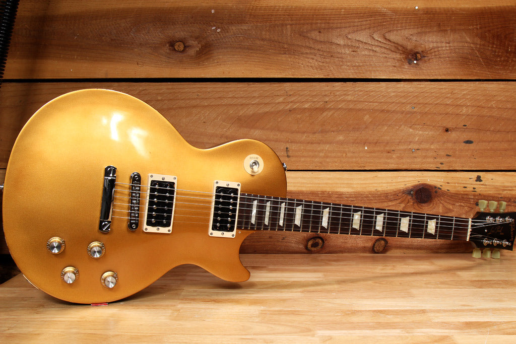 GIBSON 2016 LES PAUL 50s TRIBUTE T Goldtop 490 PU 01815