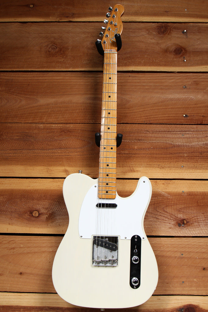 FENDER CLASSIC SERIES 50s TELECASTER White Blonde Maple Tele Mint + Bag 21262