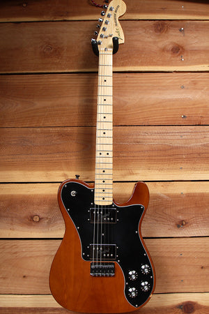 FENDER CLASSIC SERIES 72 TELECASTER DELUXE Walnut Tele Upgrades! Mocha 70s 41022