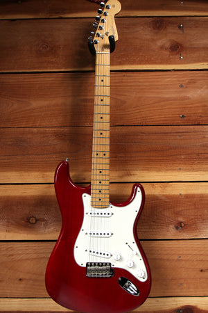 FENDER HIGHWAY ONE 1 Stratocaster SSS USA Nitro American RED STRAT RELIC 16502