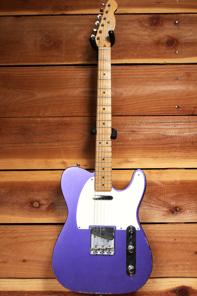 FENDER 50s ROAD WORN TELECASTER FSR 2018 Relic Purple Tele Electric Guitar 40455