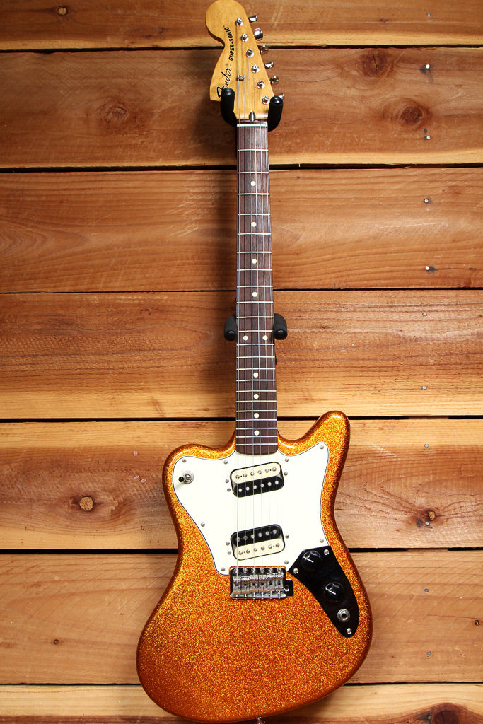 FENDER PAWN SHOP SUPER-SONIC MINT! 2013 Orange Flake Offset Guitar