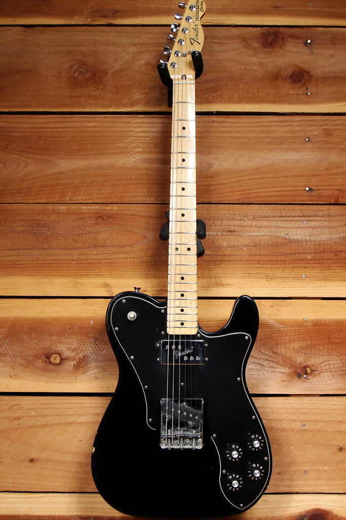 FENDER CLASSIC SERIES 72 TELECASTER CUSTOM 2004 Black MIM Tele 92406