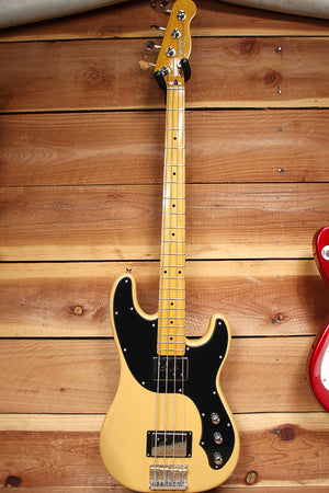 FENDER TELECASTER BASS Modern Player Butterscotch Blonde Tele + Case 08279