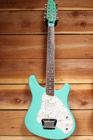 FENDER SQUIER Vista VENUS XII Courtney Love Surf Green 12-String Guitar 10154