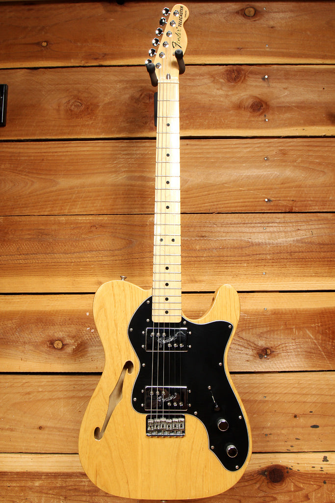 Fender Classic Series 72 Telecaster Thinline 2005 MIM Natural Ash Tele HH 28762