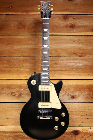 Gibson 2011 Les Paul 60s Tribute P90 Version Black / Creme Real Relic 10470