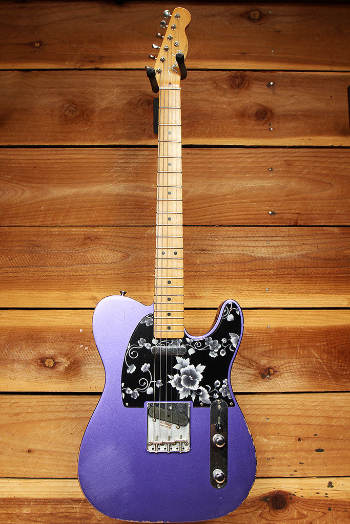 Fender 50s ROAD WORN Telecaster FSR 2019 Relic Purple Tele Electric Guitar 93661