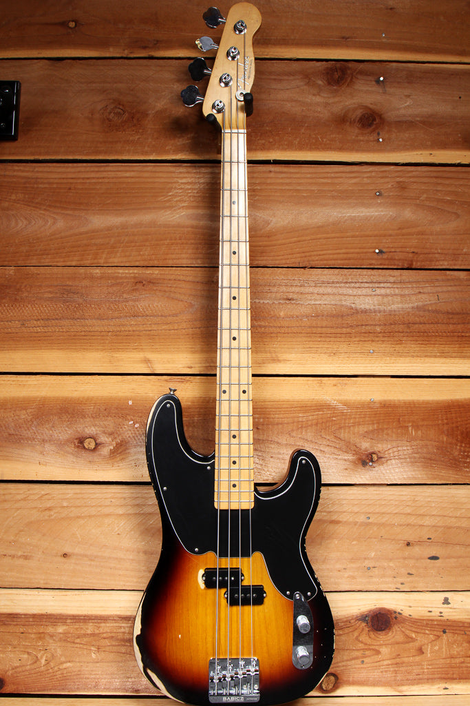 FENDER MIKE DIRNT ROAD WORN '51 Precision Bass BABICZ Bridge Sunburst +Bag 54409