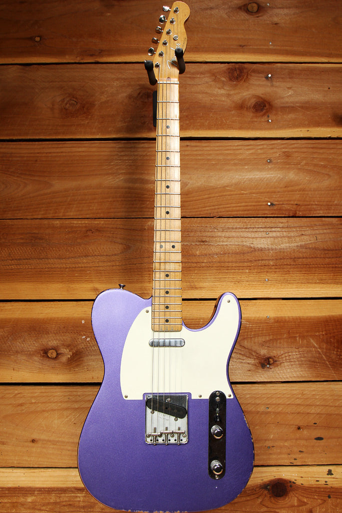 FENDER 50s ROAD WORN TELECASTER FSR 2019 Relic Purple Tele Electric Guitar 93641