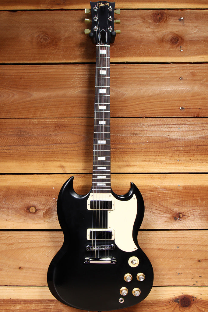 GIBSON SG SPECIAL 70s TRIBUTE T SATIN Black Alnico mini-Humbuckers 26037