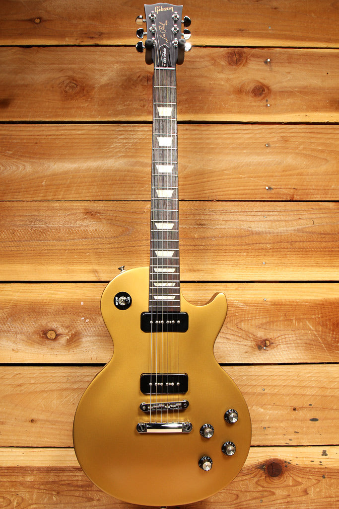 GIBSON 2013 LES PAUL 50s TRIBUTE T p90 Goldtop Worn Satin Relic Clean! 31350