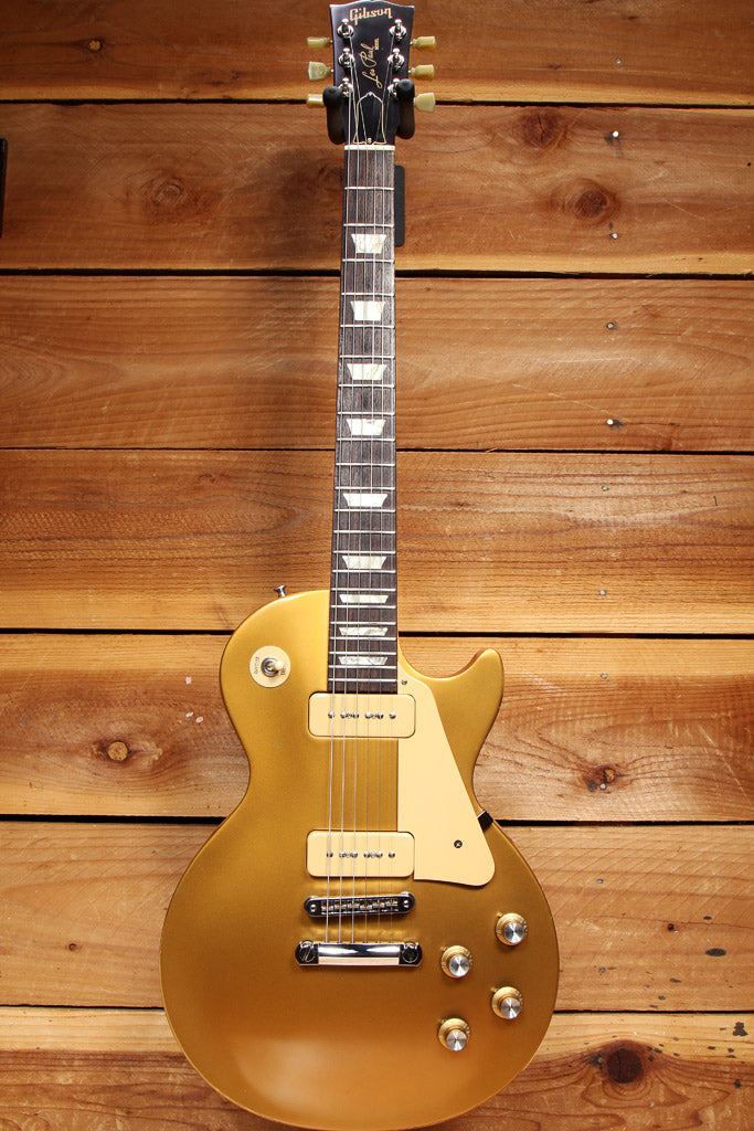 Gibson 2011 Les Paul 60s TRIBUTE p90 Goldtop Nice Mild Relic! 11472