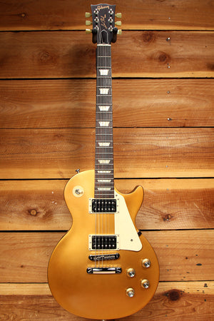 GIBSON 2016 LES PAUL 50s TRIBUTE T Goldtop Satin Gold Top 490/498 PU +Bag 04722