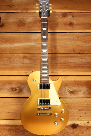 GIBSON 2018 LES PAUL 60s TRIBUTE T Goldtop Satin Free USA Ship 22159