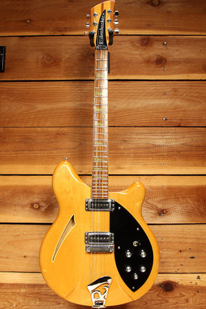 Rickenbacker 360 Mapleglo & Black 1992 Semi-Hollow +HSC 59739