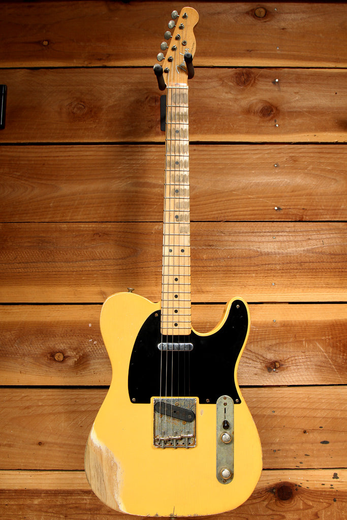 FENDER ROAD WORN 50s TELECASTER Pro Heavy Relic Job Blonde Tele 90721