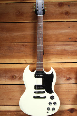 GIBSON SG SPECIAL 60s TRIBUTE Ltd Run 2011 Dual P90 PU Satin Worn White 11346