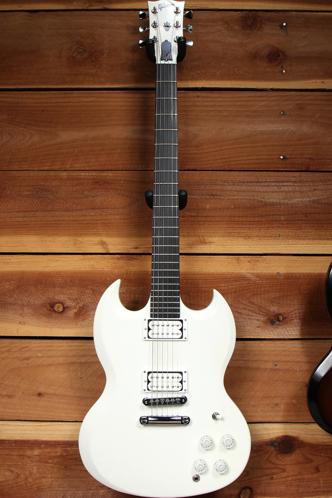 Gibson Rd Baritone GIBSON SG BARITONE Nice! + OHSC & Papers Alpine White USA 31454 – Still ...