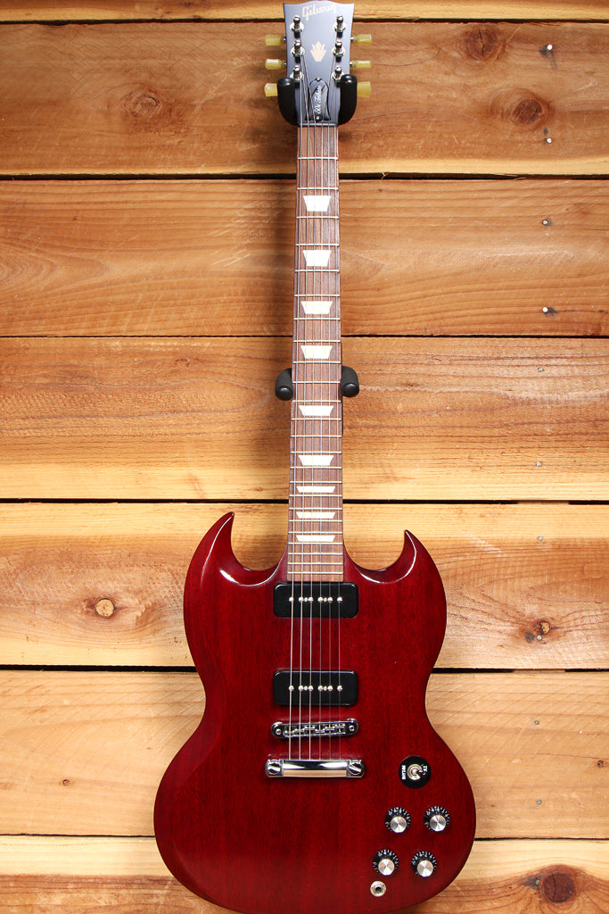 GIBSON SG SPECIAL 50s TRIBUTE Chunky Neck P90 NO ROBOTS! USA Worn Cherry 30364