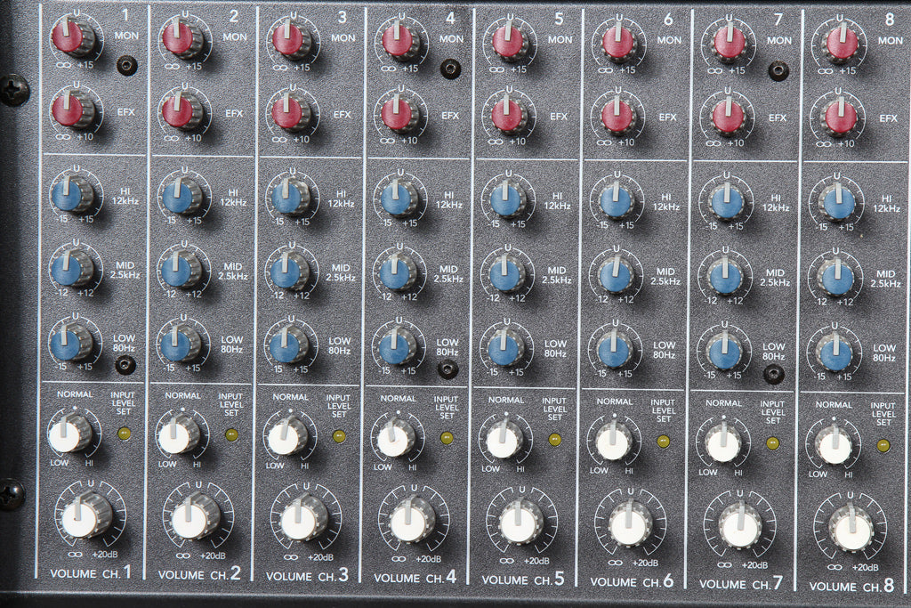 Mackie 808M 8-Channel 1200-Watt Powered Mixer