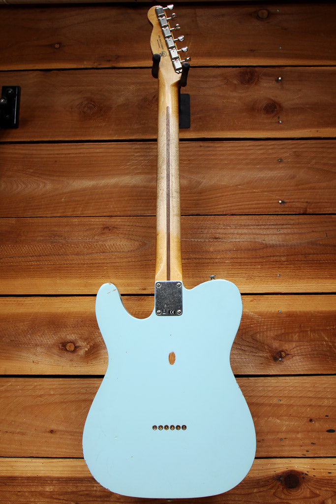 Fender Vintera Road Worn 50s Telecaster 2021 Sonic Blue Relic Guitar 88640