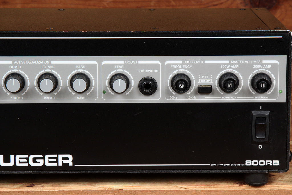 800rb GALLIEN-KRUEGER GK 800RB BASS AMP HEAD INDUSTRY STANDARD 800 RB AMPLIF ...