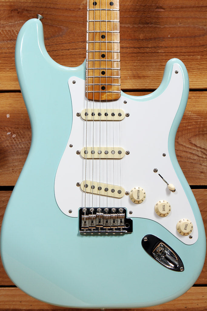 Fender 2017 Classic Series 50s Stratocaster Daphne Blue Strat Nice! 26694