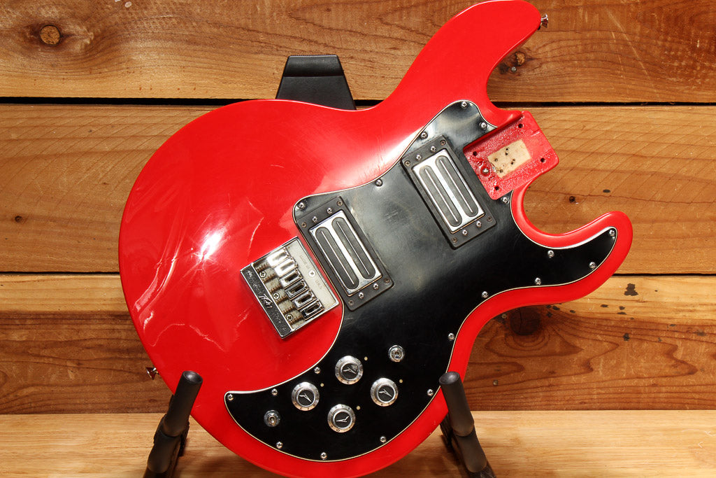 Peavey T-60 Loaded Body Only Vintage 1982 Red All Electronics Work