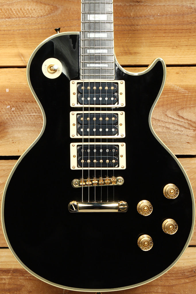 Epiphone Ltd Ed Peter Frampton Les Paul Custom PRO Mint! Black / Gold 11271