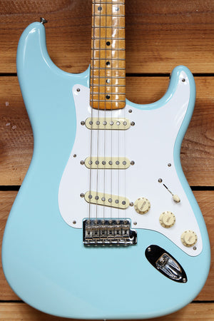 FENDER 2018 CLASSIC SERIES 50s STRATOCASTER Daphne Blue Strat Super Clean! 66815