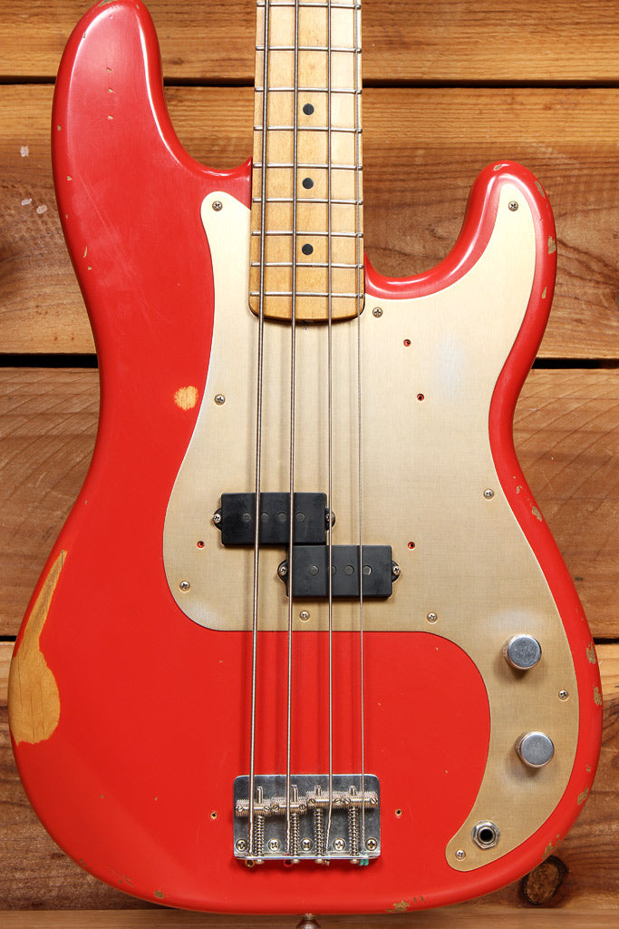 Fender Road Worn 50s Precision Bass Fiesta Red 2010 Awesome Looks! 67998